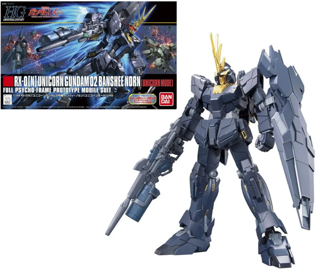 GUNDAM - HG 1/144 UNICORN GUNDAM 2 BANSHEE NORN (Unicorn)  - Model Kit